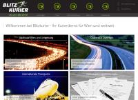 Website von Blitzkurier Funkbotendienst GmbH