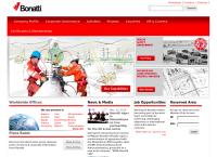 Website von Bonatti Rohrleitungsbau Gesellschaft mbH