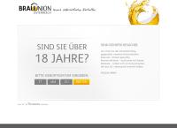 Website von Brau Union Österreich AG