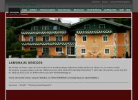Website von Hotel Landhaus Brieger