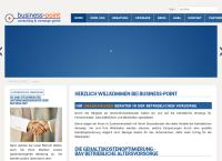 Website von business-point consulting & vorsorge gmbh