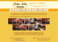 Website von Cafepub venue