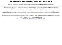 Website von Thermenlandcamping Bad Waltersdorf