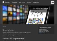 Website von cbs computer business solutions Gfrerer Peter