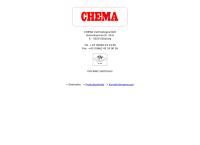 Website von Chema Vertriebs GmbH