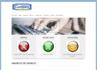 Website von Computer Company Computer Shop GmbH