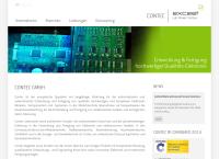 Website von Contec Steuerungstechnik und Automation GmbH