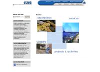 Website von Cure - Center For Usability Research & Engineering