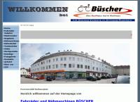 Website von Büscher GmbH