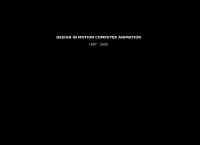 Design in Motion Computeranimationen
