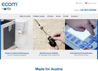 Website von dMt digitale Messtechnik Winder Reinhard