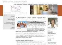 Website von Dr. Maria Doczi - Facharzt Für Zahn- Mund- und Kieferheilkunde