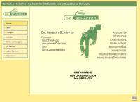 Website von Dr. Herbert Schäffer - Facharzt Für Orthopädie und Orthopädische Chirurgie