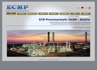 Website von ECM Processanalytic GmbH