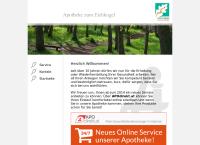 Website von Apotheke zum Eichkogel