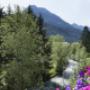 Blick vom Balkon