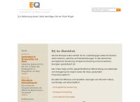 Website von EQ Power & Automation GmbH