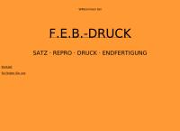 F. e. B. Druck Robert Haun