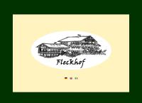 Website von Pension Fleckhof Fam. Span