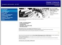 Franz Stadler, Handelsvertretung in Werkzeugmaschinen
