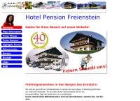 Website von Pension Freienstein