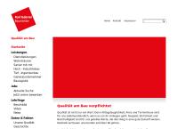 Website von Karl Gabriel Baumeister GmbH