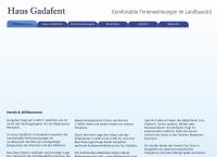 Website von Haus Gadafent
