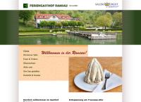 Website von Gasthof Ramsau - Gabriele Scharmüller