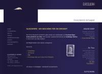 Website von Glasswork - Ein Geschenk Für Die Ewigkeit