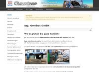 Website von Ing. Gombas GmbH