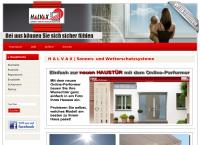Website von Halvax GesmbH