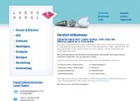 Website von Hangl Zahntechnisches Labor GmbH