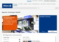 Website von Allianz Agentur - Rudolf Haslinger