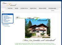 Website von Haus Felseneck