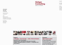 Website von Heitger Consulting – systemische Organisationsentwicklung