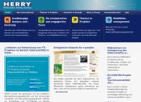 Website von Herry Consult Gmbh
