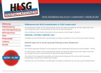 Website von HLSG-Installations-GmbH