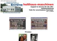 Website von Holthaus-Maschinen Nfg. KG