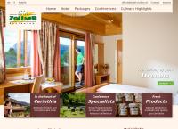 Website von Hotel-Pension Zollner