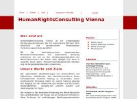 Website von Humanrightsconsulting Vienna - Lorenz, Rabussay, Suntinger, Zauner OEG