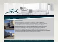 Website von IEK Import-Export GmbH