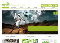 Website von infect werbeagentur GmbH