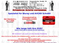 Website von Peter Jonas Ges.m.b.h.