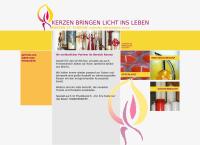 Website von Kerzen St. Florian Johann Gredler