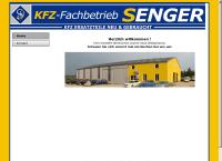 Website von Senger GmbH