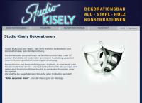 Website von Studio Kisely Dekoration GmbH