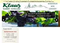 Website von Wilhelm Klaus