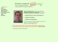 Website von Dr. Klemens Vospernik