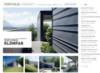 Website von Klomfar Bruno Fotografie
