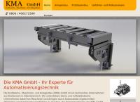 Website von KMA GMBH